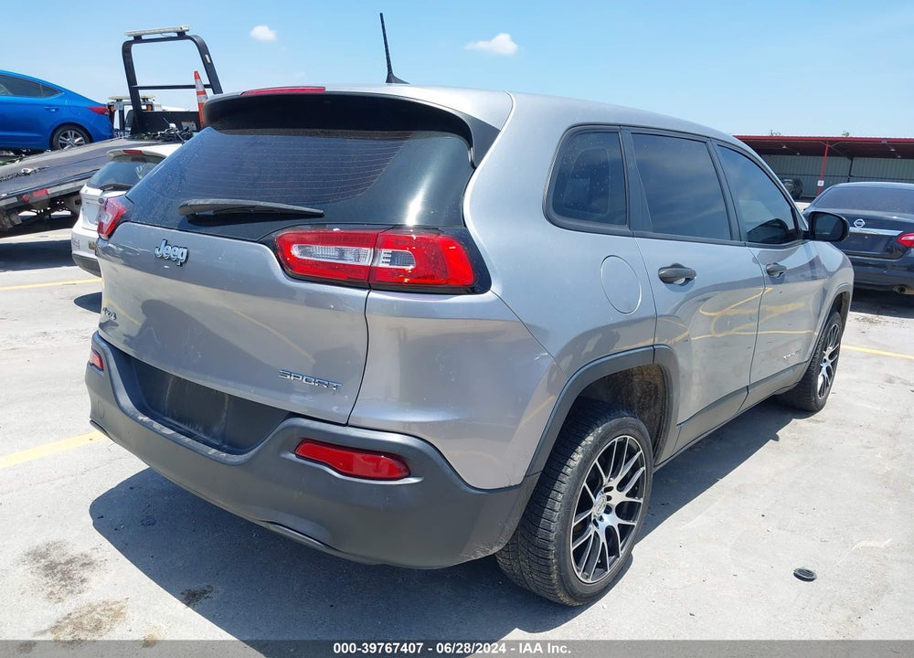 2017 CHEROKEE JEEP  SPORT 4X4 VIN: 1C4PJMAB8HW668723