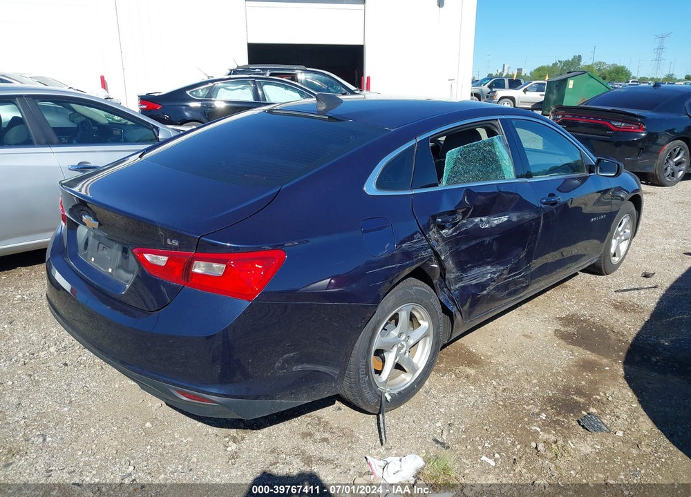 2016 CHEVROLET MALIBU LS VIN: 1G1ZB5ST4GF221106