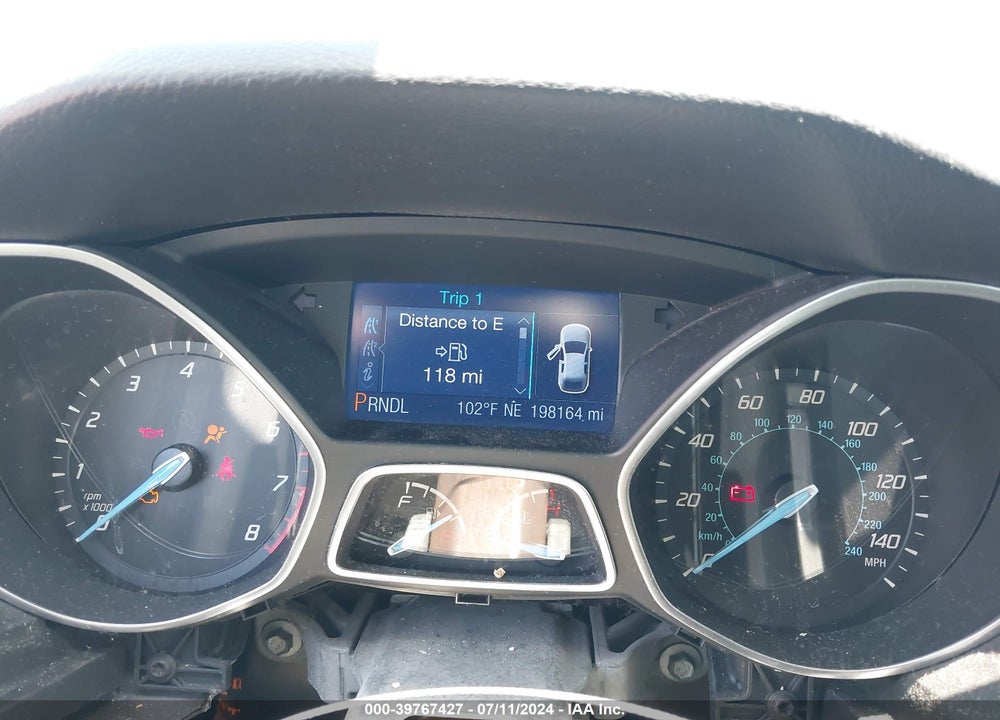 2013 FORD FOCUS SE VIN: 1FADP3F28DL315176