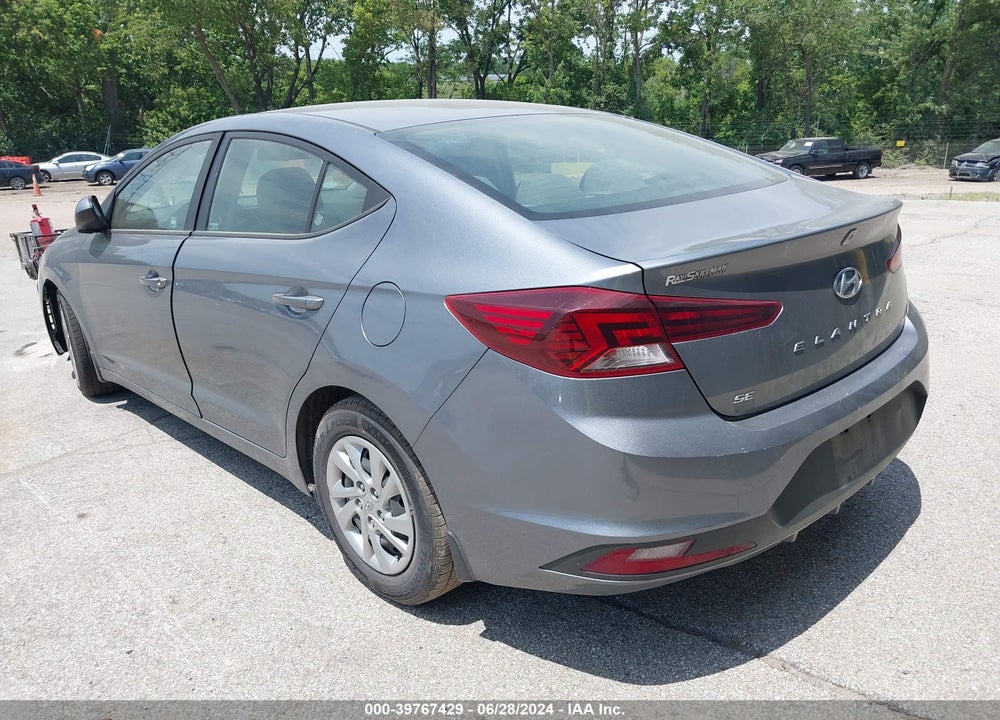 2019 HYUNDAI ELANTRA SE VIN: KMHD74LF8KU863821