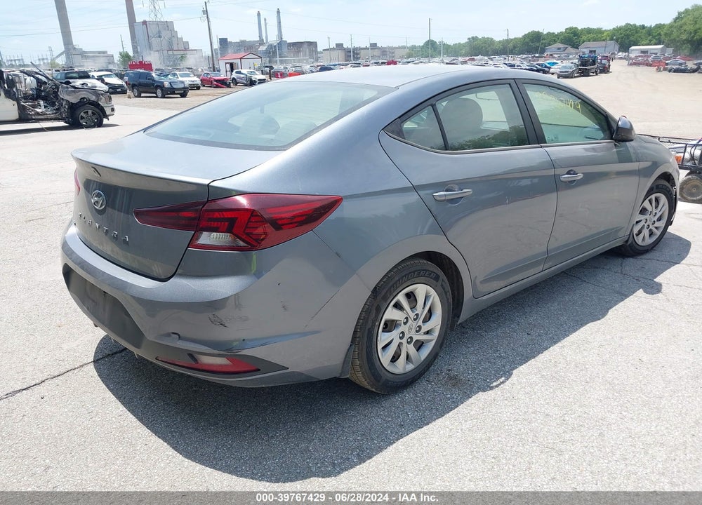 2019 HYUNDAI ELANTRA SE VIN: KMHD74LF8KU863821