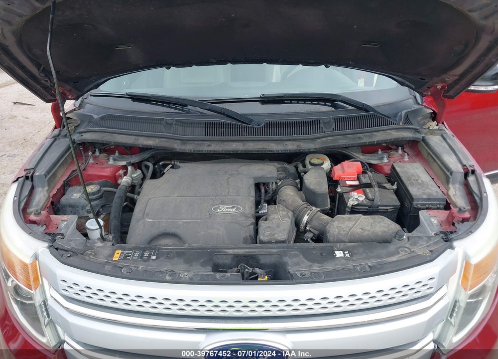 2013 FORD EXPLORER XLT VIN: 1FM5K8D88DGC71282