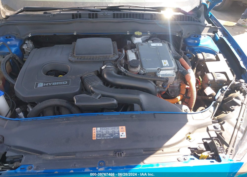 2019 FORD FUSION HYBRID SE VIN: 3FA6P0LU0KR200227