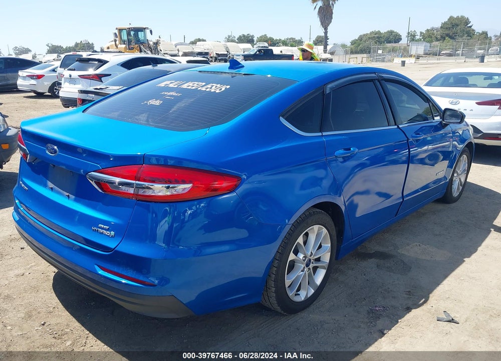 2019 FORD FUSION HYBRID SE VIN: 3FA6P0LU0KR200227