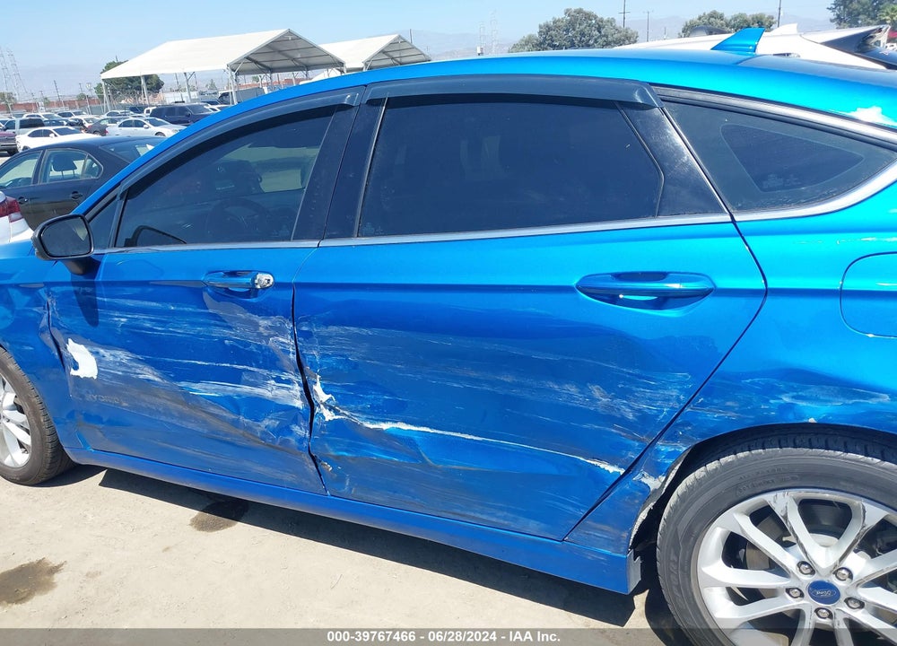 2019 FORD FUSION HYBRID SE VIN: 3FA6P0LU0KR200227