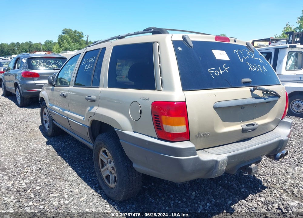 2001 JEEP GRAND CHEROKEE LAREDO VIN: 1J4GW48S11C645762