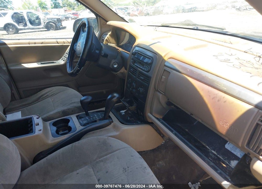 2001 JEEP GRAND CHEROKEE LAREDO VIN: 1J4GW48S11C645762