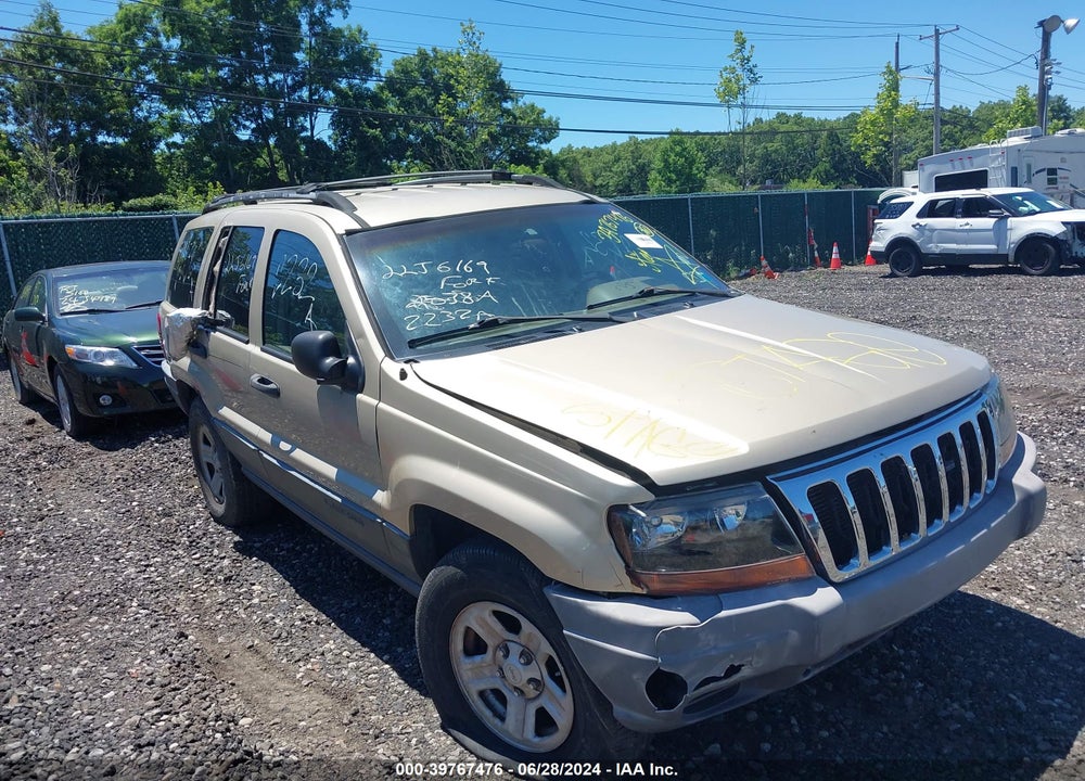 2001 JEEP GRAND CHEROKEE LAREDO VIN: 1J4GW48S11C645762