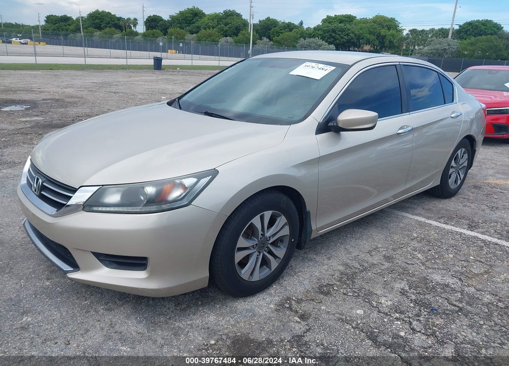 2015 HONDA ACCORD LX VIN: 1HGCR2F38FA133478