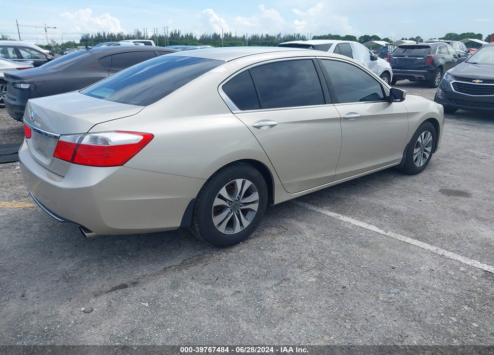 2015 HONDA ACCORD LX VIN: 1HGCR2F38FA133478