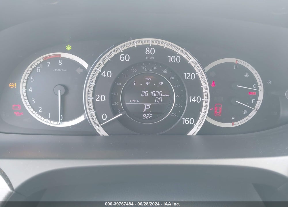 2015 HONDA ACCORD LX VIN: 1HGCR2F38FA133478