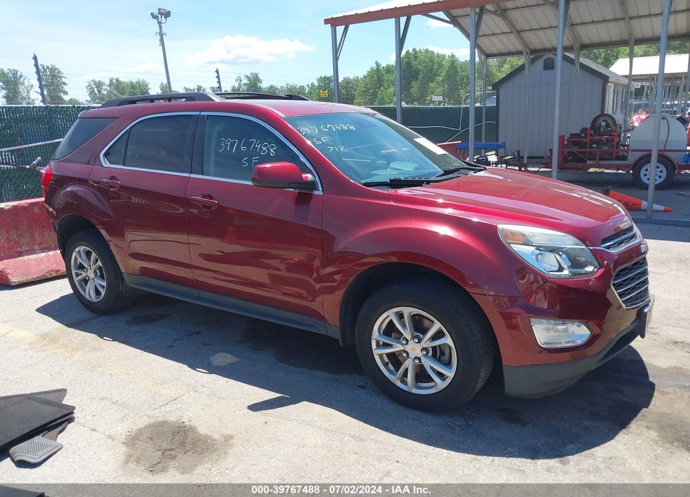 2016 CHEVROLET EQUINOX LT VIN: 2GNALCEK9G1115984
