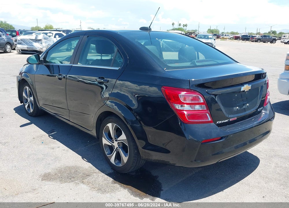 2018 CHEVROLET SONIC PREMIER AUTO VIN: 1G1JF5SB9J4131686