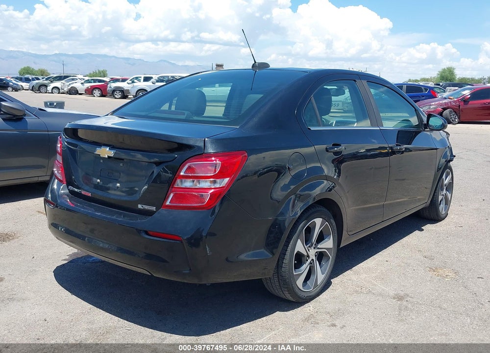 2018 CHEVROLET SONIC PREMIER AUTO VIN: 1G1JF5SB9J4131686