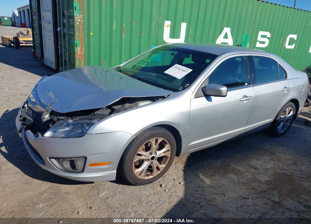 2012 FORD FUSION SE VIN: 3FAHP0HA9CR217472
