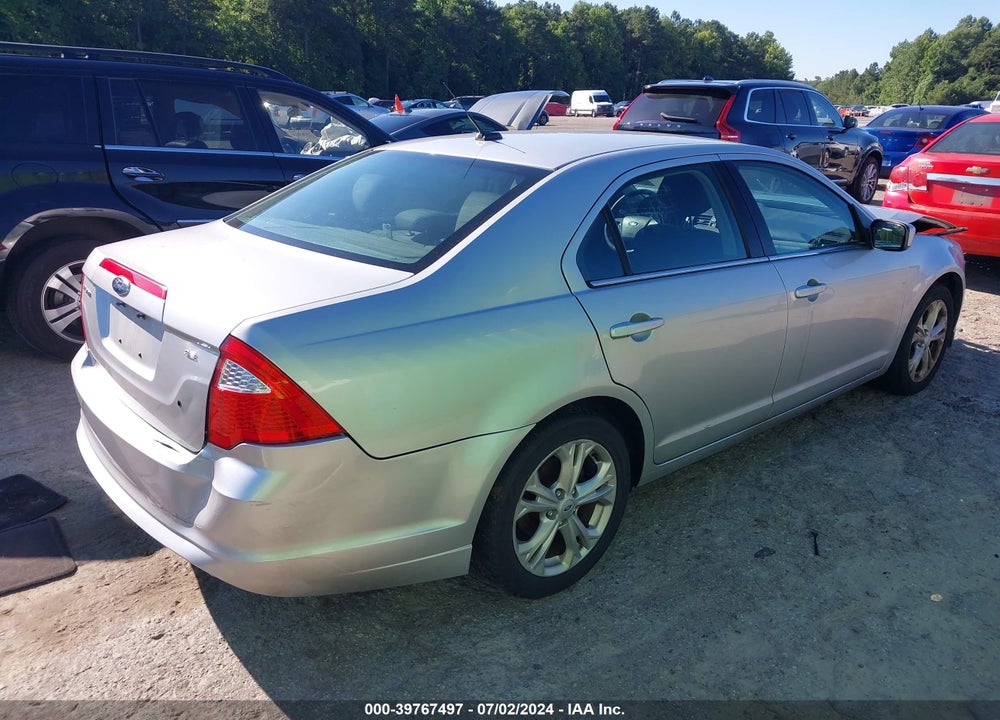 2012 FORD FUSION SE VIN: 3FAHP0HA9CR217472