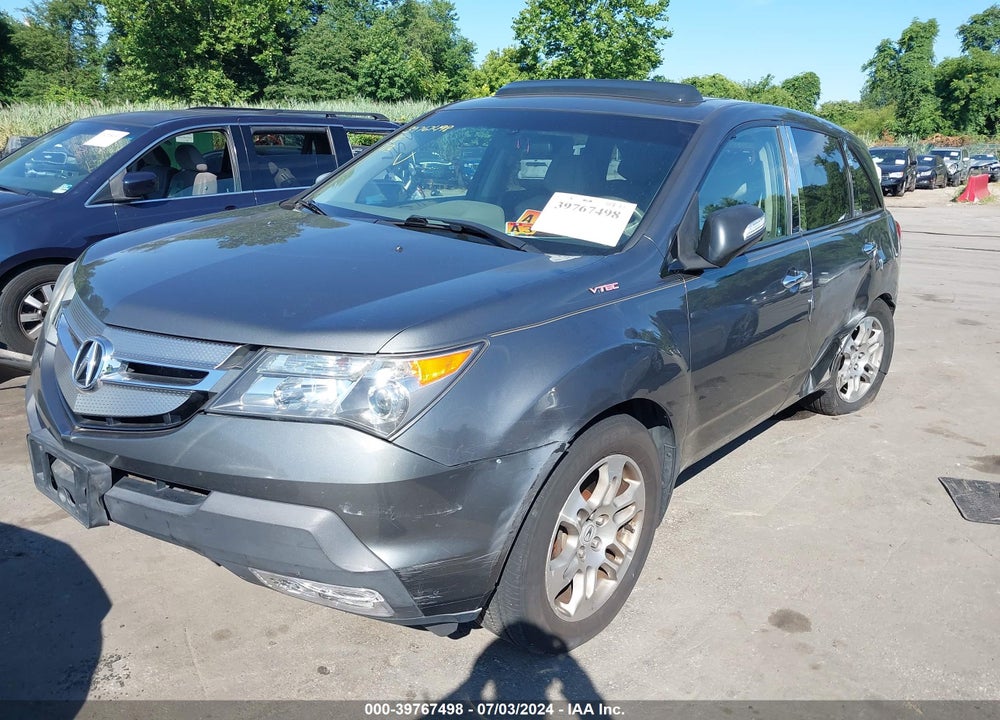 2007 ACURA MDX TECHNOLOGY PACKAGE VIN: 2HNYD28407H545738