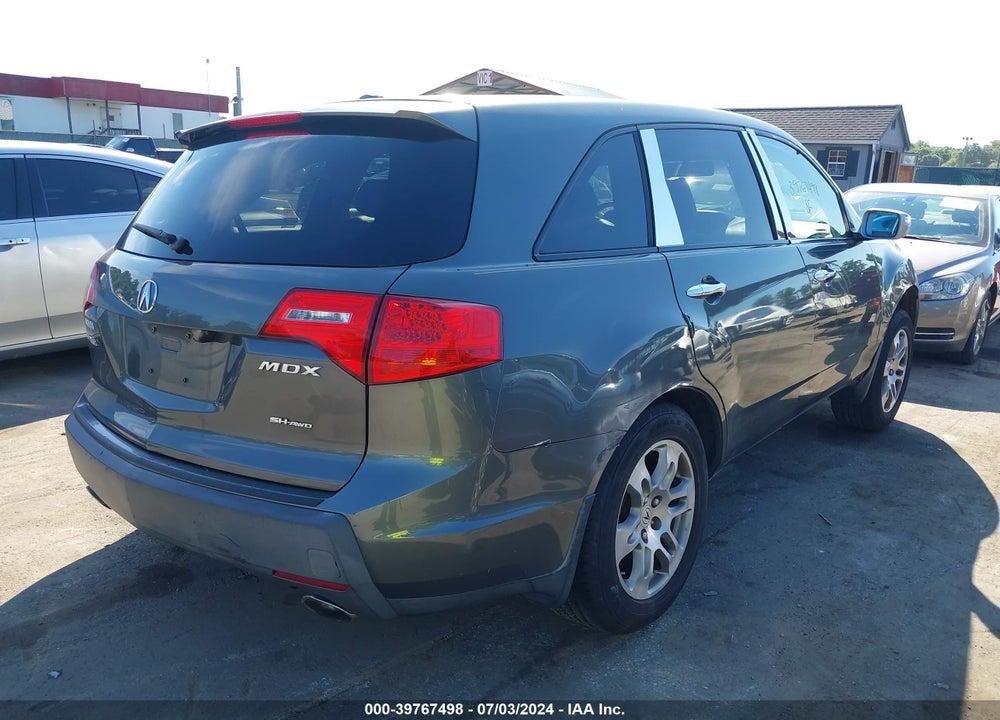 2007 ACURA MDX TECHNOLOGY PACKAGE VIN: 2HNYD28407H545738