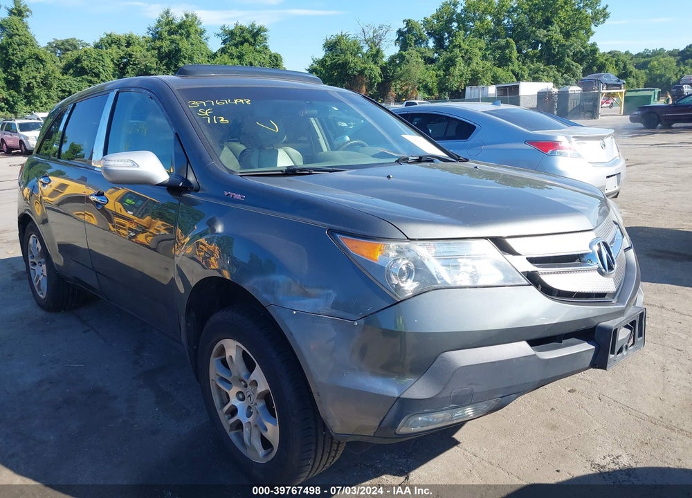 2007 ACURA MDX TECHNOLOGY PACKAGE VIN: 2HNYD28407H545738