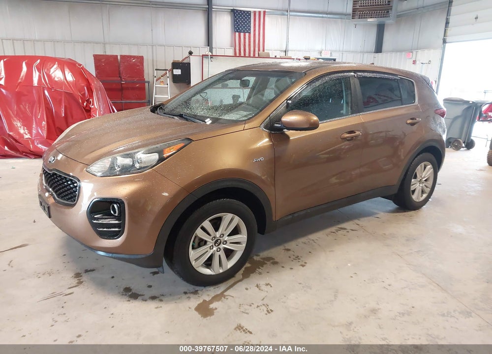 2017 KIA SPORTAGE LX VIN: KNDPMCAC3H7116177