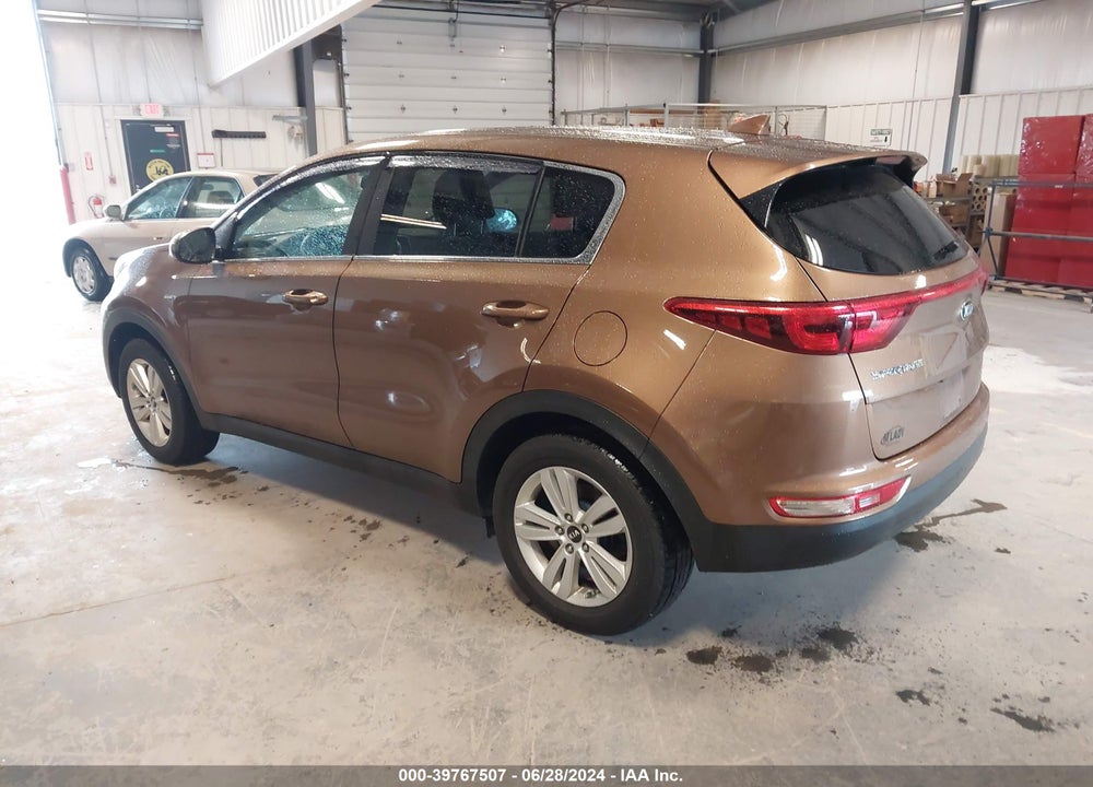 2017 KIA SPORTAGE LX VIN: KNDPMCAC3H7116177
