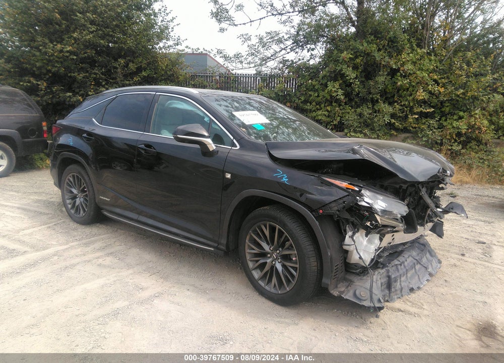 2018 LEXUS RX 450H F-SPORT VIN: 2T2BGMCA7JC021303