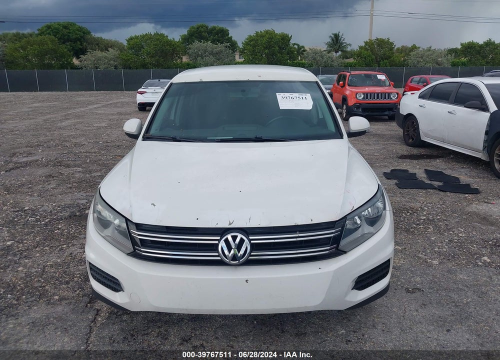 2013 VOLKSWAGEN TIGUAN S VIN: WVGAV7AX1DW504761