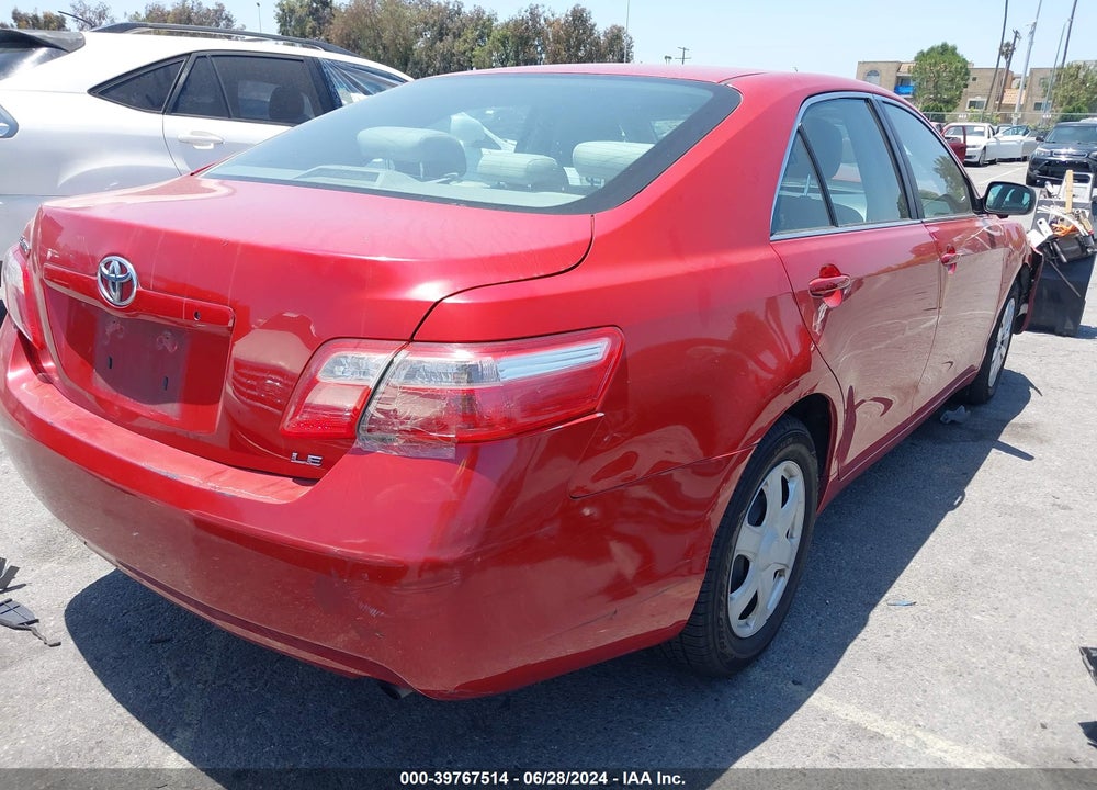 2009 TOYOTA CAMRY LE VIN: 4T4BE46KX9R063642