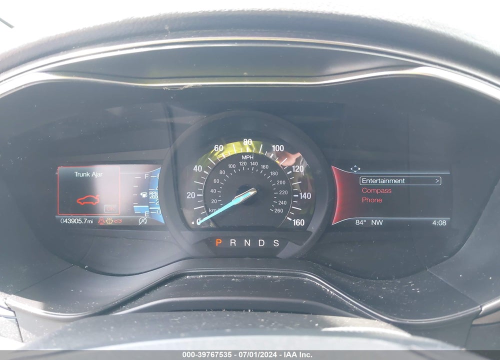 2019 FORD FUSION SE VIN: 3FA6P0HDXKR276014