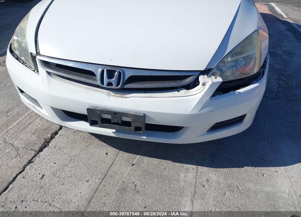 2007 HONDA ACCORD 2.4 LX VIN: 1HGCM56497A039524