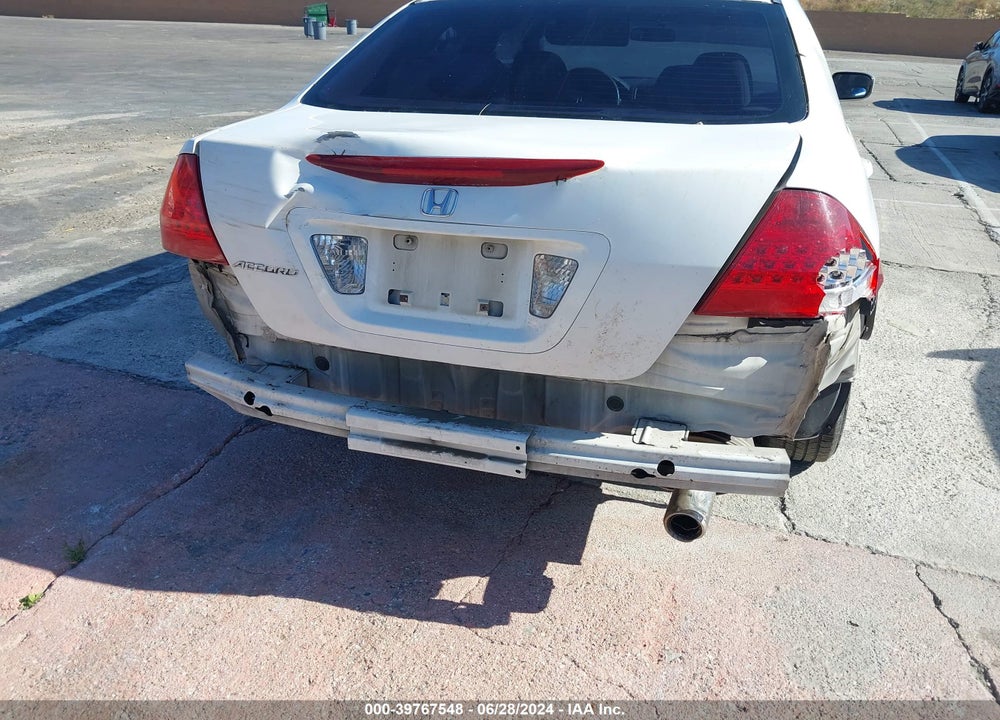 2007 HONDA ACCORD 2.4 LX VIN: 1HGCM56497A039524
