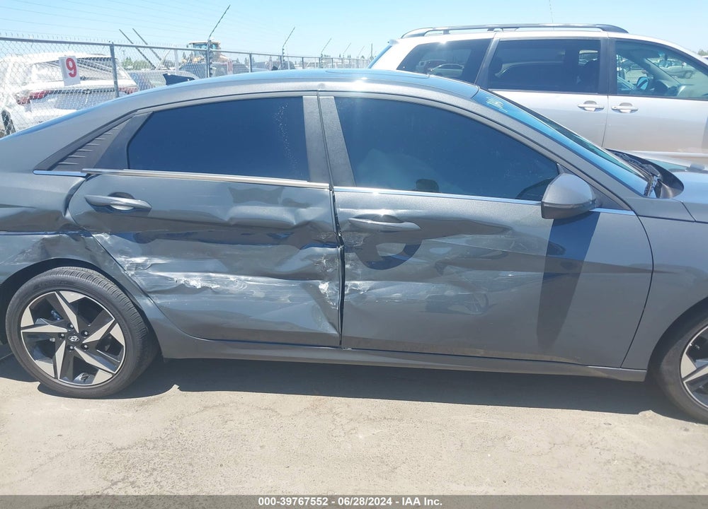 2023 HYUNDAI ELANTRA HYBRID LIMITED VIN: KMHLN4AJXPU092410