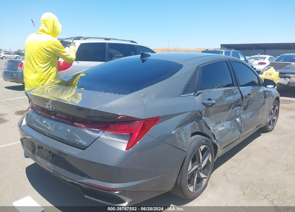 2023 HYUNDAI ELANTRA HYBRID LIMITED VIN: KMHLN4AJXPU092410