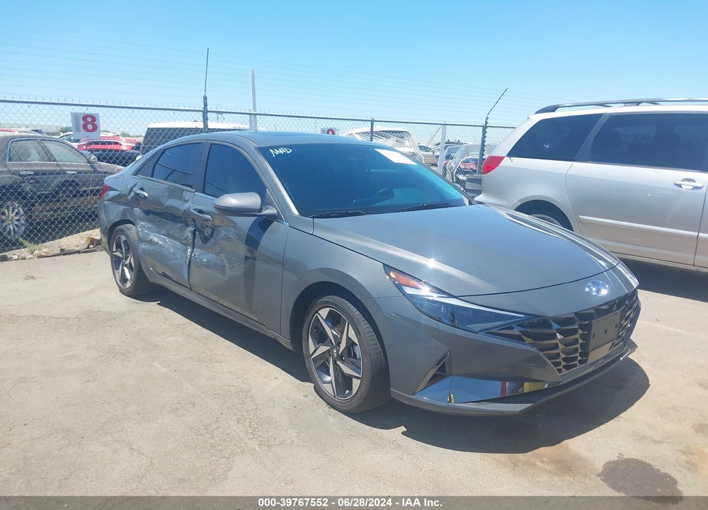 2023 HYUNDAI ELANTRA HYBRID LIMITED VIN: KMHLN4AJXPU092410