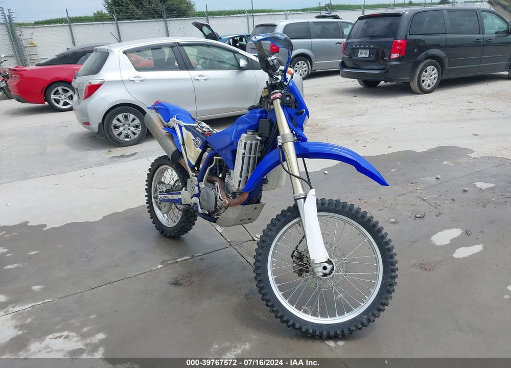 2006 YAMAHA WR450 F VIN: JYACJ09Y76A000644