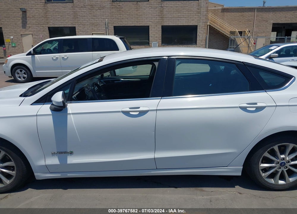 2017 FORD FUSION HYBRID SE VIN: 3FA6P0LU6HR385568