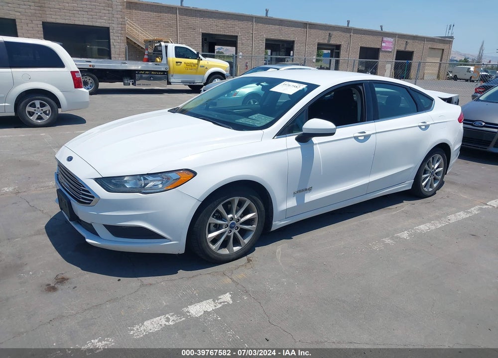 2017 FORD FUSION HYBRID SE VIN: 3FA6P0LU6HR385568