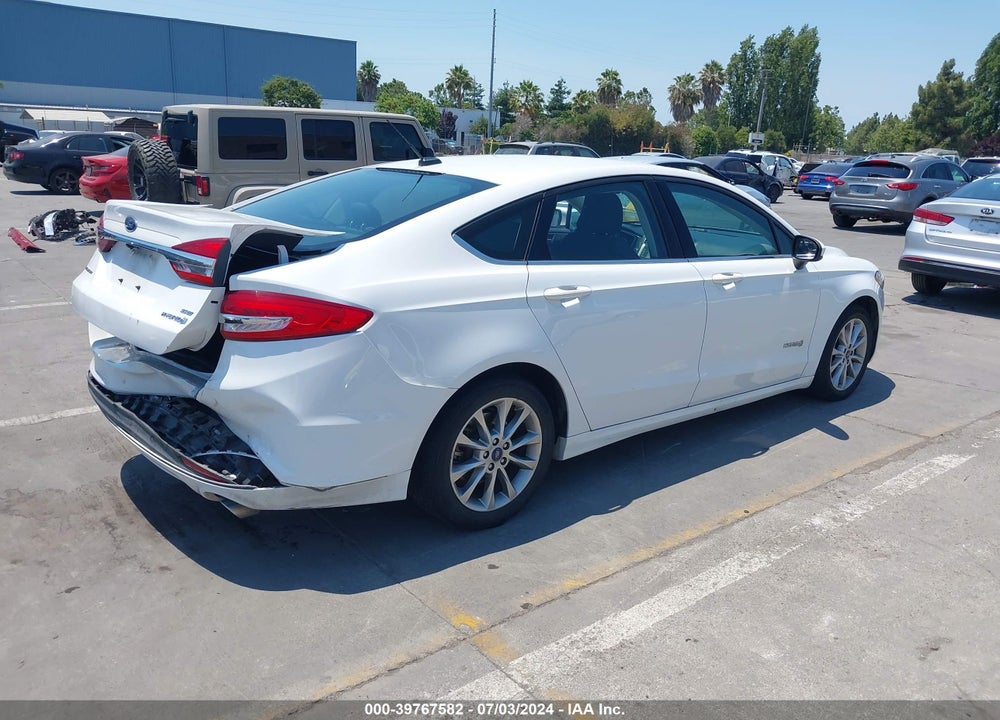 2017 FORD FUSION HYBRID SE VIN: 3FA6P0LU6HR385568