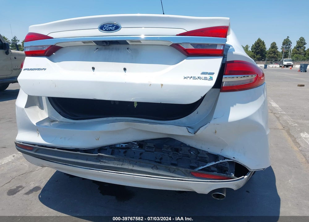2017 FORD FUSION HYBRID SE VIN: 3FA6P0LU6HR385568
