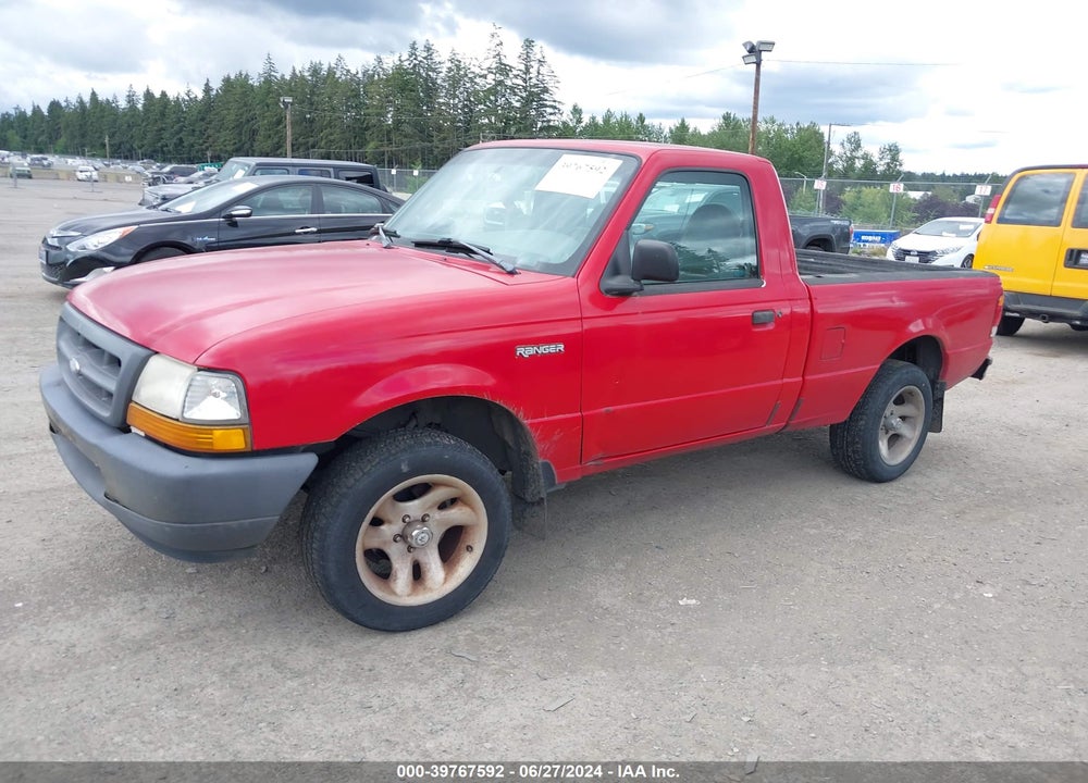 1998 FORD RANGER SPLASH/XL/XLT VIN: 1FTYR10C9WUC71794
