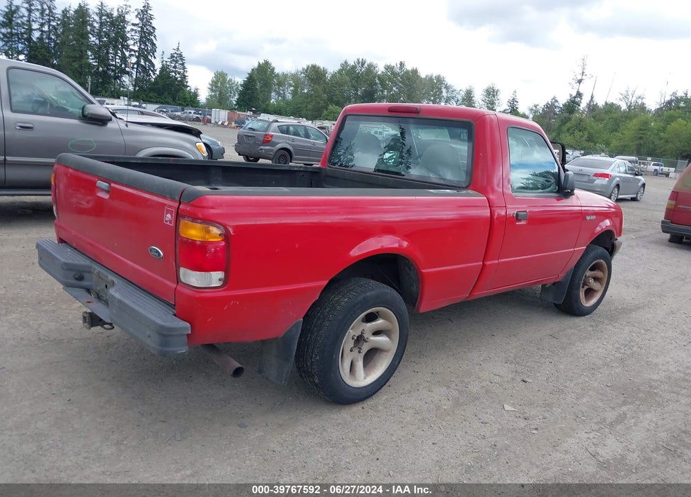 1998 FORD RANGER SPLASH/XL/XLT VIN: 1FTYR10C9WUC71794