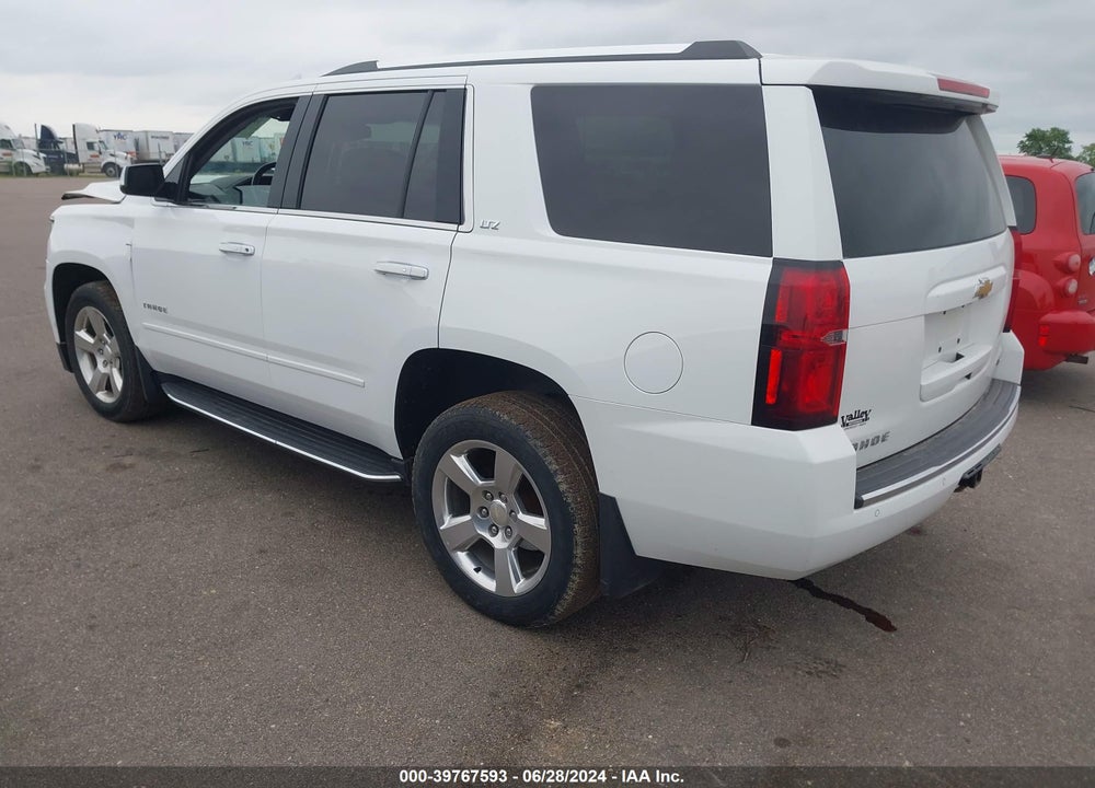 2016 CHEVROLET TAHOE LTZ VIN: 1GNSKCKC4GR476146