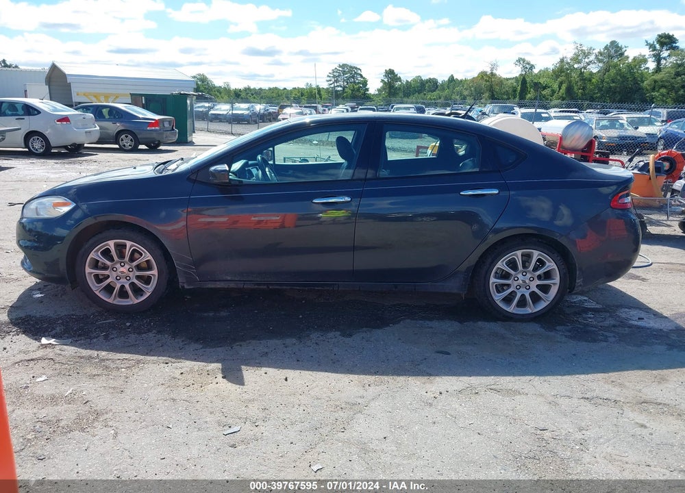 2013 DODGE DART LIMITED VIN: 1C3CDFCA5DD178871
