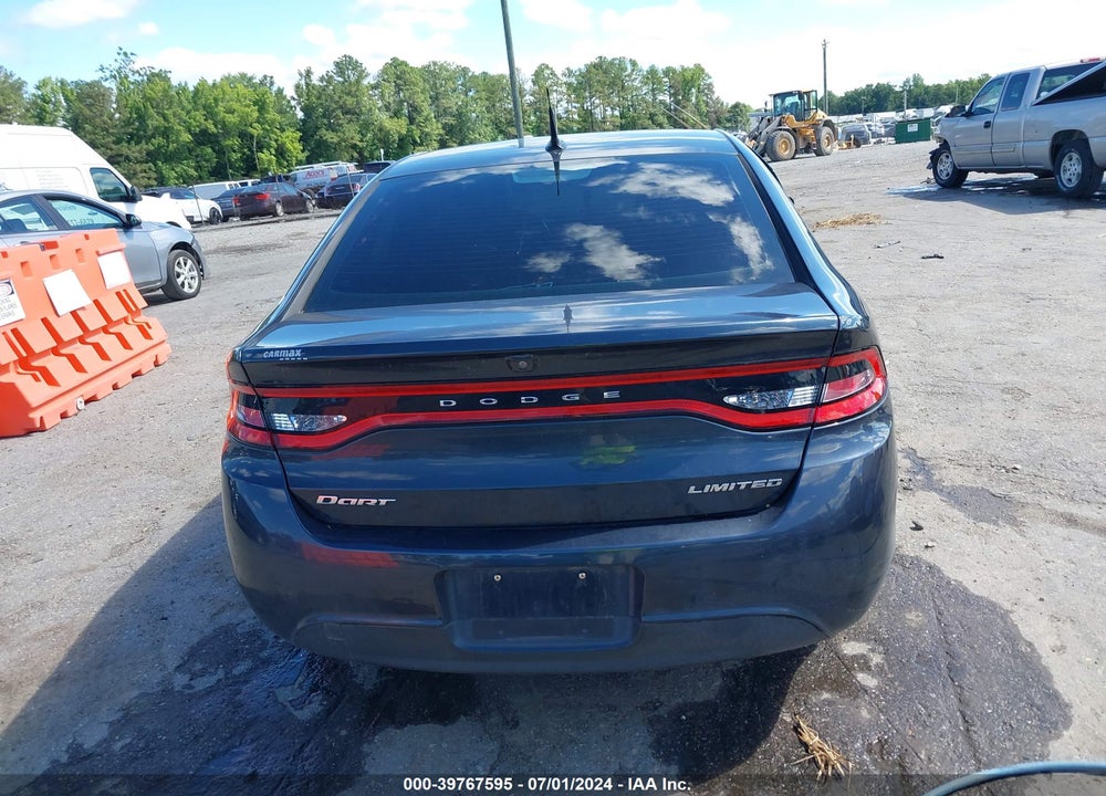 2013 DODGE DART LIMITED VIN: 1C3CDFCA5DD178871