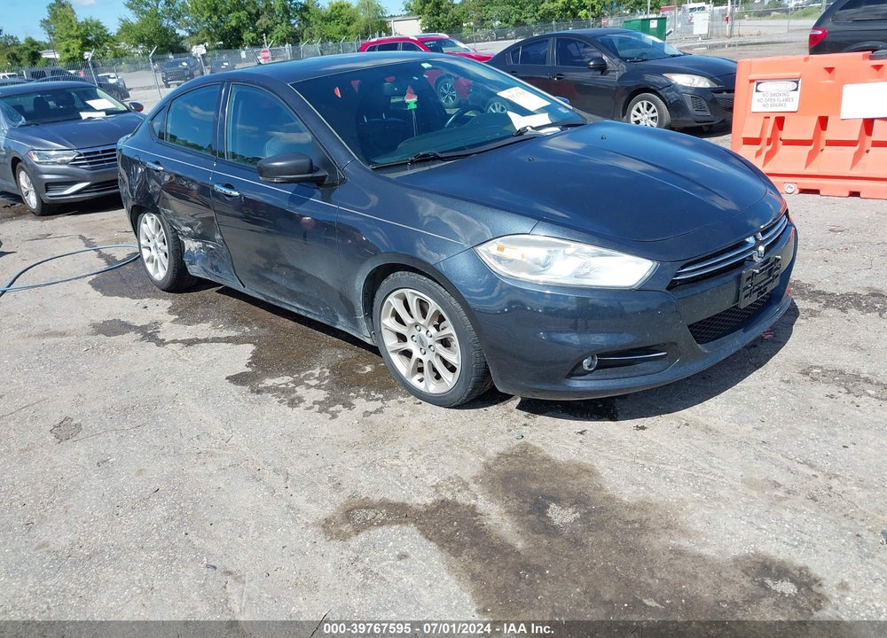 2013 DODGE DART LIMITED VIN: 1C3CDFCA5DD178871