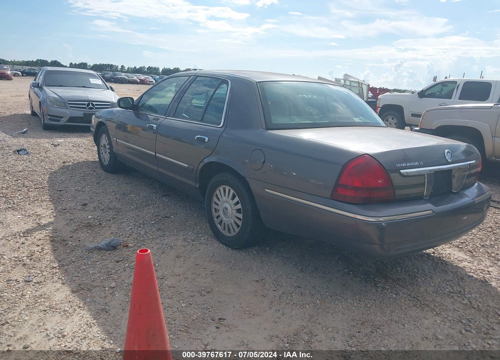 2007 MERCURY GRAND MARQUIS LS VIN: 2MEHM75V17X633024