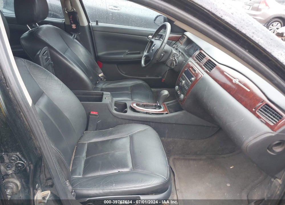 2009 CHEVROLET IMPALA LTZ VIN: 2G1WU57M291250807