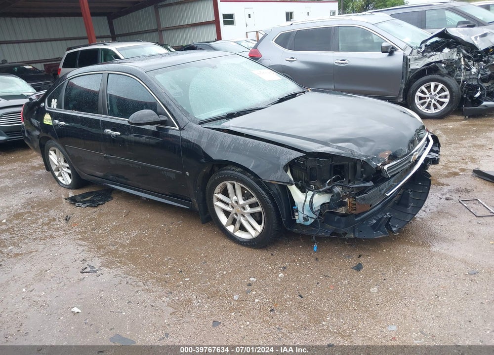 2009 CHEVROLET IMPALA LTZ VIN: 2G1WU57M291250807
