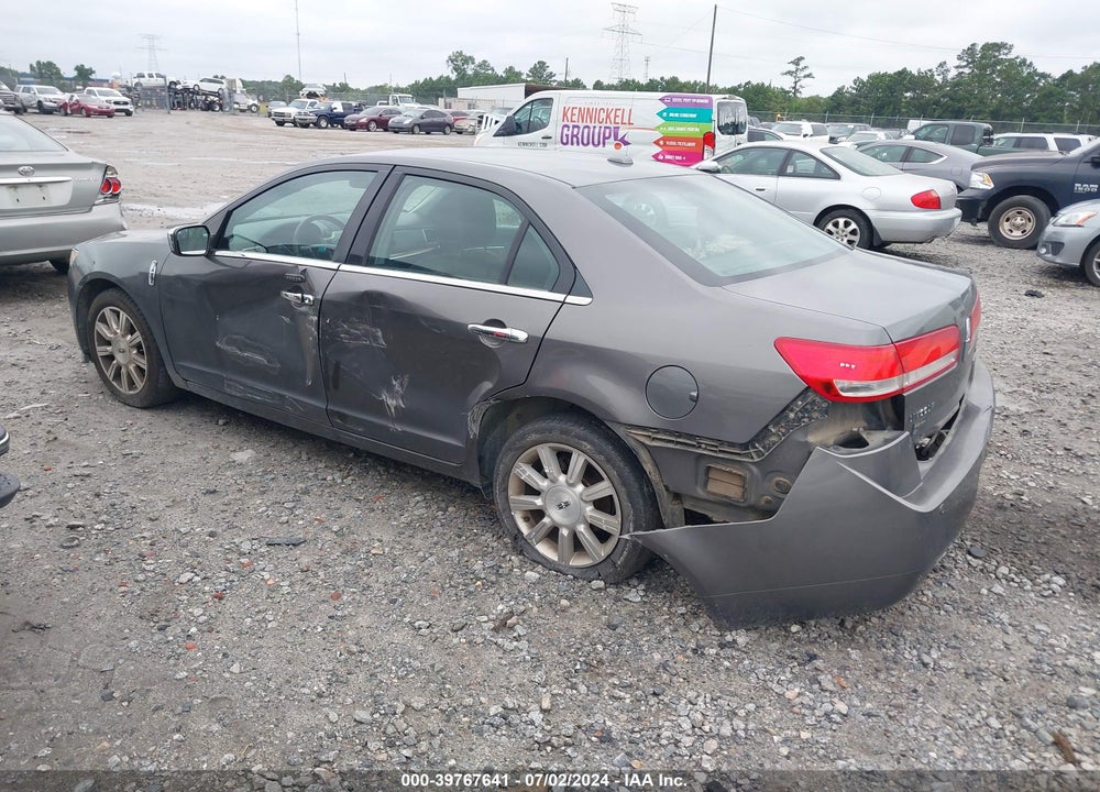 2012 LINCOLN MKZ VIN: 3LNHL2GC4CR818966