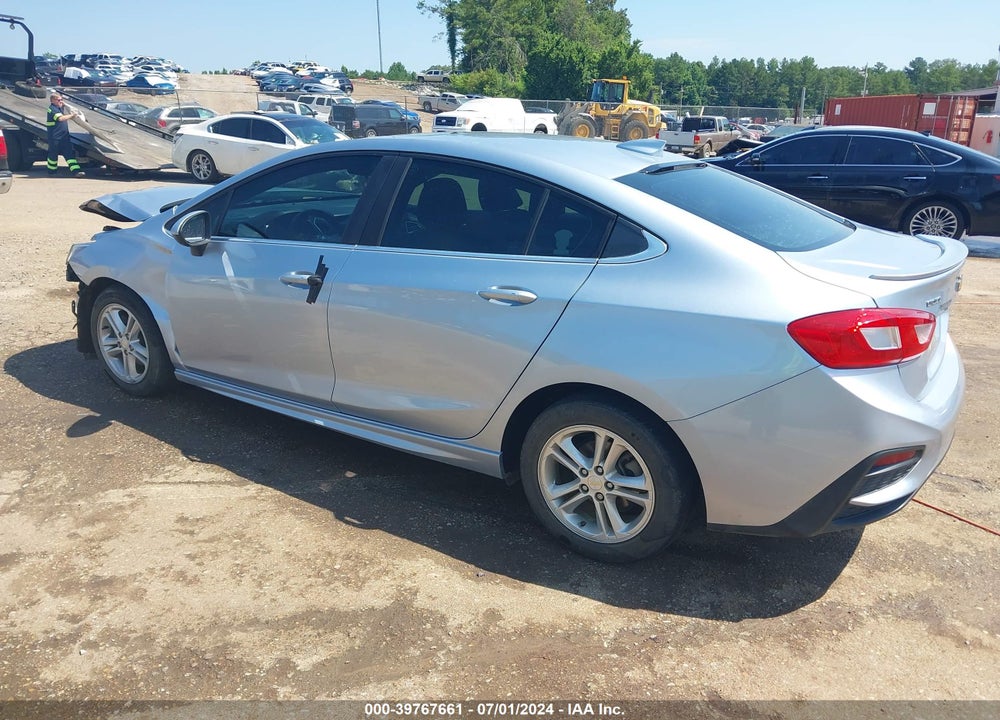 2017 CHEVROLET CRUZE LT AUTO VIN: 1G1BE5SM0H7220077